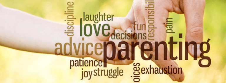 flyer with quote parenting