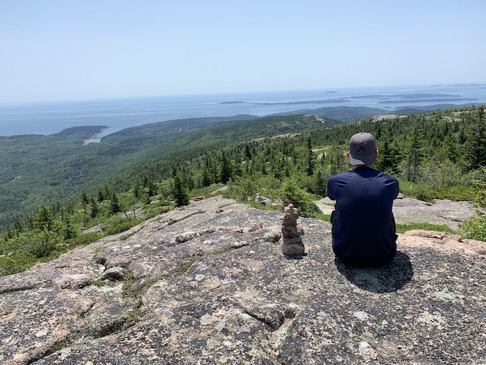 meditation and yoga, mountain